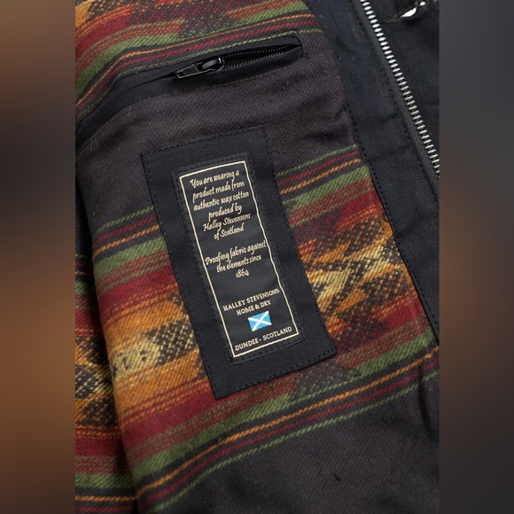 NWT IRON & RESIN Scout Jacket - Halley Stevensons Waxed Canvas - Picture 4 of 7